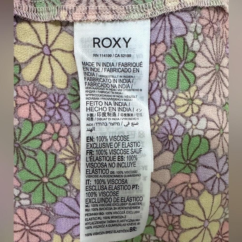 ROXY Evening Glow Again Women’s Dress Size Large NWT - Picture 7 of 11